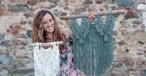 Online kurz macramé - lektorka a její tvorba